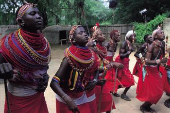 Masai Tribal Ritual, Africa